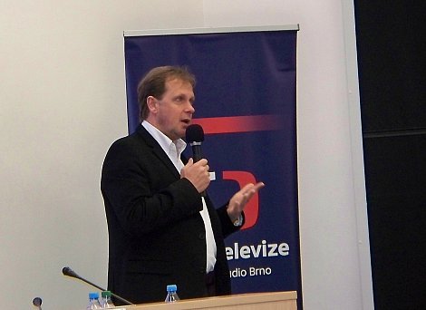 Petr Dvořák odpovídal na otázky z publika.
<!-- by Texy2! --> (autor: Veronika Hunyadiová)